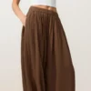 100% Cotton Balloon Trousers