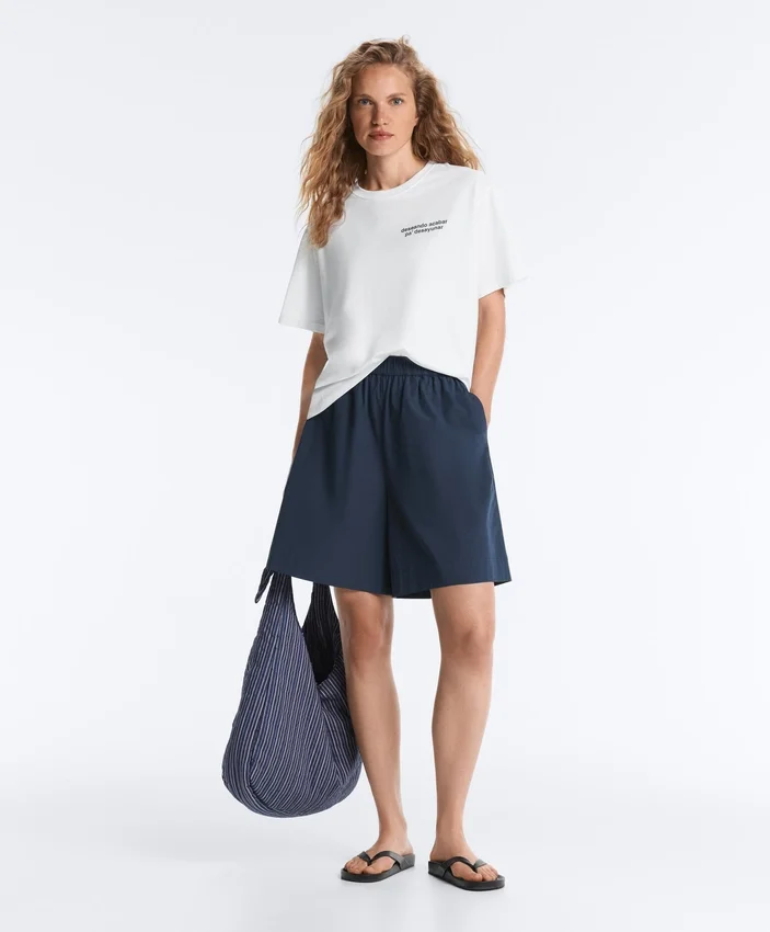 100% Cotton Bermuda Shorts 100% Cotton Bermuda Shorts