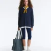 100% Cotton Cable Knit V-Neck Jumper 100% Cotton Cable Knit V-Neck Jumper