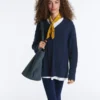 100% Cotton Cable Knit V-Neck Jumper 100% Cotton Cable Knit V-Neck Jumper