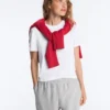 100% Cotton Cable Knit V-Neck Jumper 100% Cotton Cable Knit V-Neck Jumper
