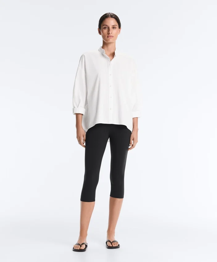 100% Cotton Stand-Up Collar Shirt 100% Cotton Stand-Up Collar Shirt