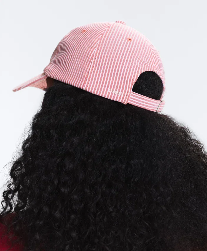 100% Cotton Striped Cap 100% Cotton Striped Cap