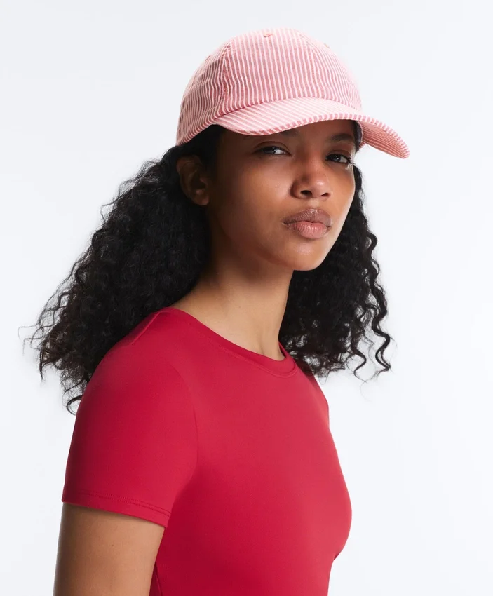 100% Cotton Striped Cap 100% Cotton Striped Cap