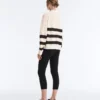 100% Cotton Striped Open Knit Long-Sleeve Polo Shirt 100% Cotton Striped Open Knit Long-Sleeve Polo Shirt