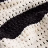 100% Cotton Striped Open Knit Long-Sleeve Polo Shirt 100% Cotton Striped Open Knit Long-Sleeve Polo Shirt
