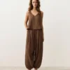 100% Cotton V-Neck Strappy Top 100% Cotton V-Neck Strappy Top