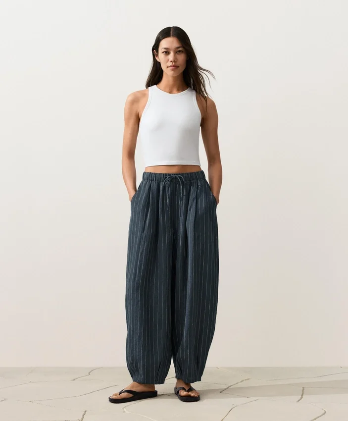 100% Linen Balloon Trousers 100% Linen Balloon Trousers