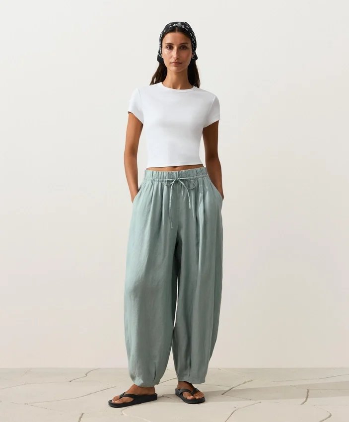 100% Linen Balloon Trousers 100% Linen Balloon Trousers