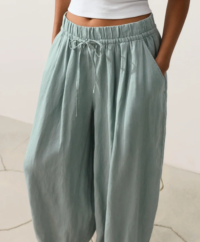 100% Linen Balloon Trousers 100% Linen Balloon Trousers