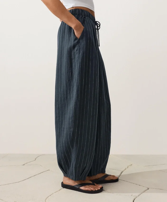 100% Linen Balloon Trousers 100% Linen Balloon Trousers