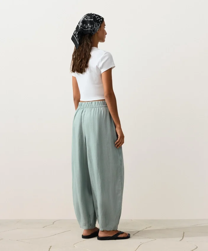 100% Linen Balloon Trousers 100% Linen Balloon Trousers