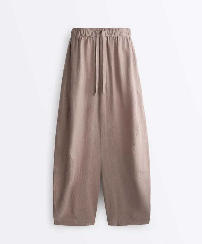 100% Linen Balloon Trousers 100% Linen Balloon Trousers