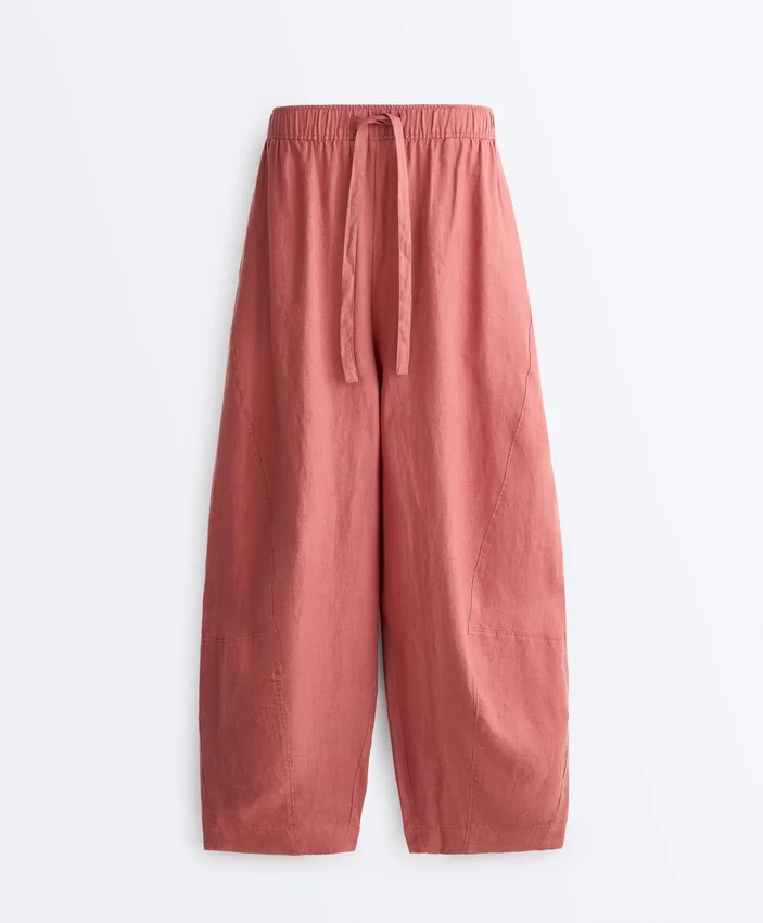 100% Linen Balloon Trousers 100% Linen Balloon Trousers