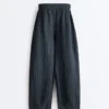 100% Linen Balloon Trousers 100% Linen Balloon Trousers