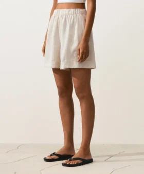 100% Linen Bermuda Shorts