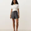 100% Linen Bermuda Shorts 100% Linen Bermuda Shorts