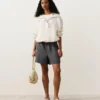 100% Linen Bermuda Shorts 100% Linen Bermuda Shorts