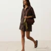 100% Linen Bermuda Shorts 100% Linen Bermuda Shorts