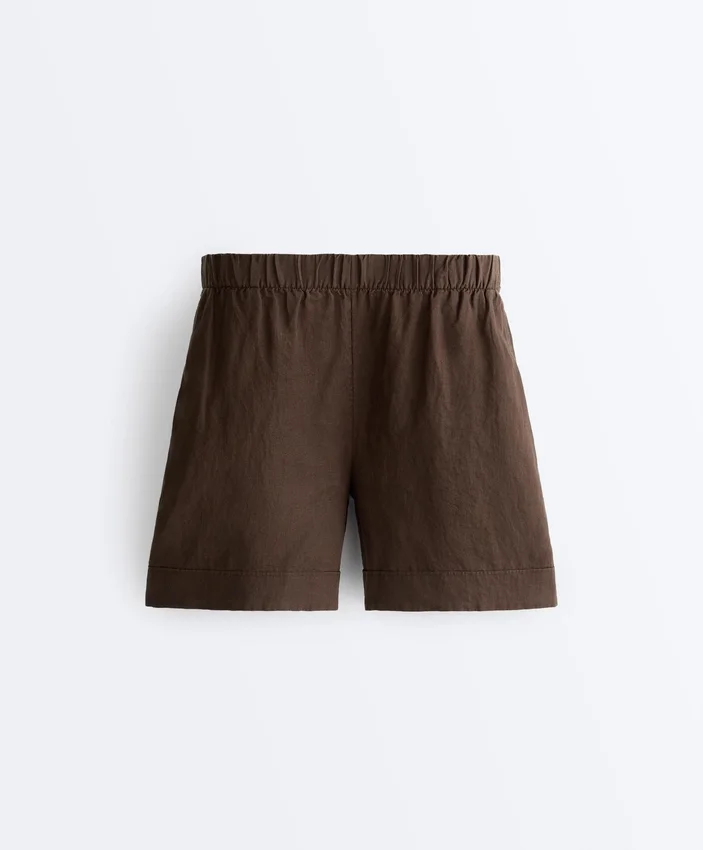 100% Linen Bermuda Shorts 100% Linen Bermuda Shorts