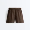 100% Linen Bermuda Shorts 100% Linen Bermuda Shorts