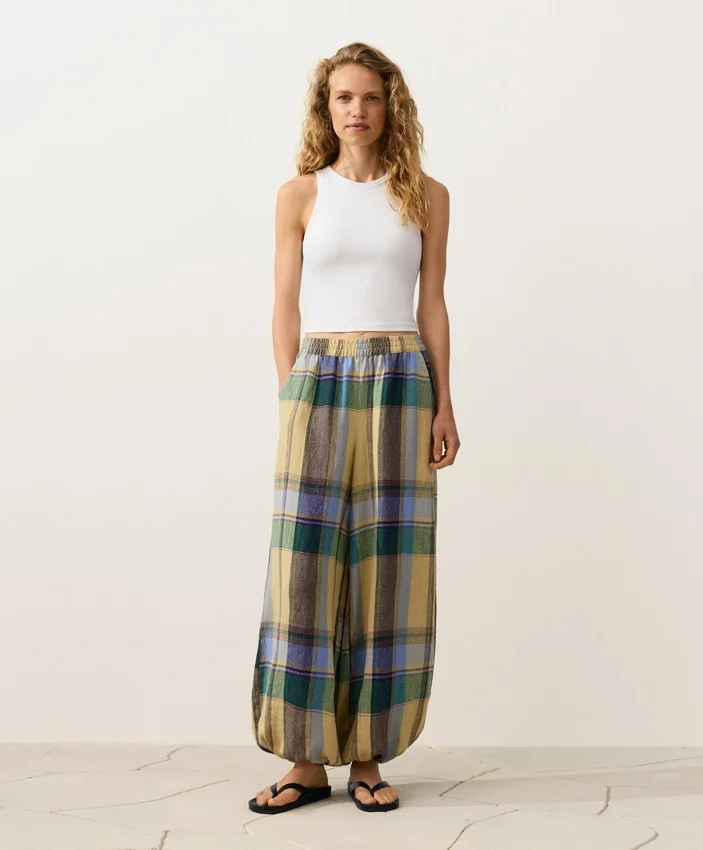 100% Linen Bloomer Trousers 100% Linen Bloomer Trousers