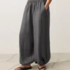 100% Linen Bloomer Trousers