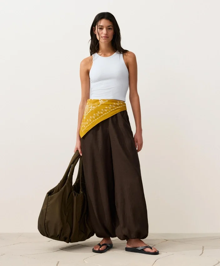 100% Linen Bloomer Trousers 100% Linen Bloomer Trousers