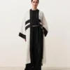 100% Linen Contrast Kaftan 100% Linen Contrast Kaftan
