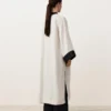 100% Linen Contrast Kaftan 100% Linen Contrast Kaftan
