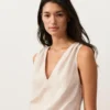 100% Linen Crossover Top 100% Linen Crossover Top