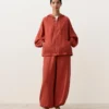 100% Linen Hooded Jacket 100% Linen Hooded Jacket