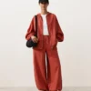 100% Linen Hooded Jacket 100% Linen Hooded Jacket