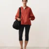 100% Linen Hooded Jacket 100% Linen Hooded Jacket