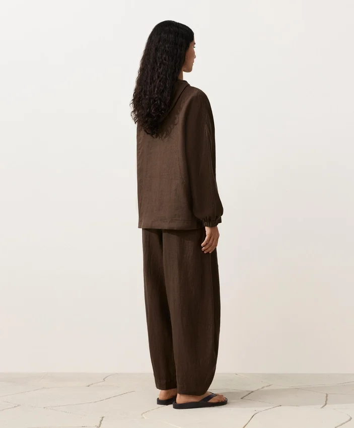 100% Linen Hooded Jacket 100% Linen Hooded Jacket