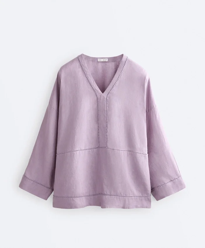 100% Linen Kaftan Shirt 100% Linen Kaftan Shirt
