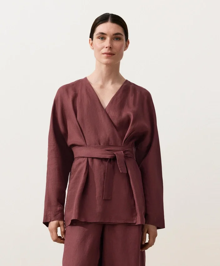100% Linen Kimono Shirt 100% Linen Kimono Shirt