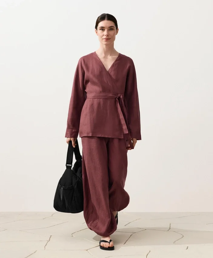 100% Linen Kimono Shirt 100% Linen Kimono Shirt