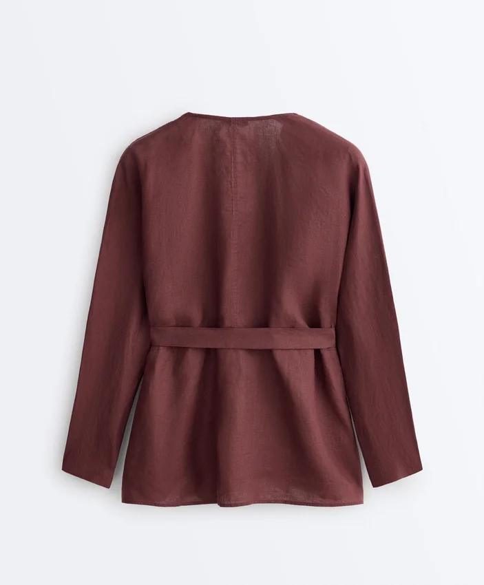 100% Linen Kimono Shirt 100% Linen Kimono Shirt