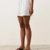 100% Linen Mid-Rise Shorts