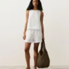 100% Linen Mid-Rise Shorts