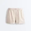 100% Linen Mid-Rise Shorts 100% Linen Mid-Rise Shorts