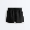 100% Linen Mid-Rise Shorts 100% Linen Mid-Rise Shorts
