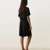 100% Linen Midi Bermuda Shorts
