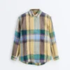 100% Linen Regular Check Shirt 100% Linen Regular Check Shirt