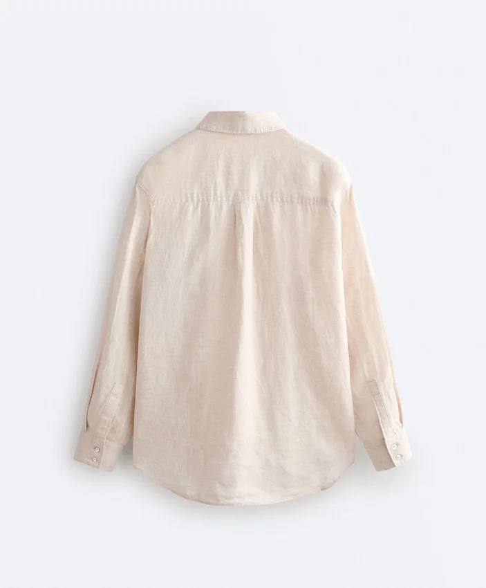 100% Linen Relaxed Shirt 100% Linen Relaxed Shirt