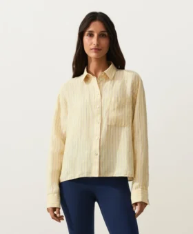 100% Linen Short Shirt