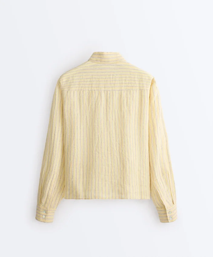 100% Linen Short Shirt 100% Linen Short Shirt
