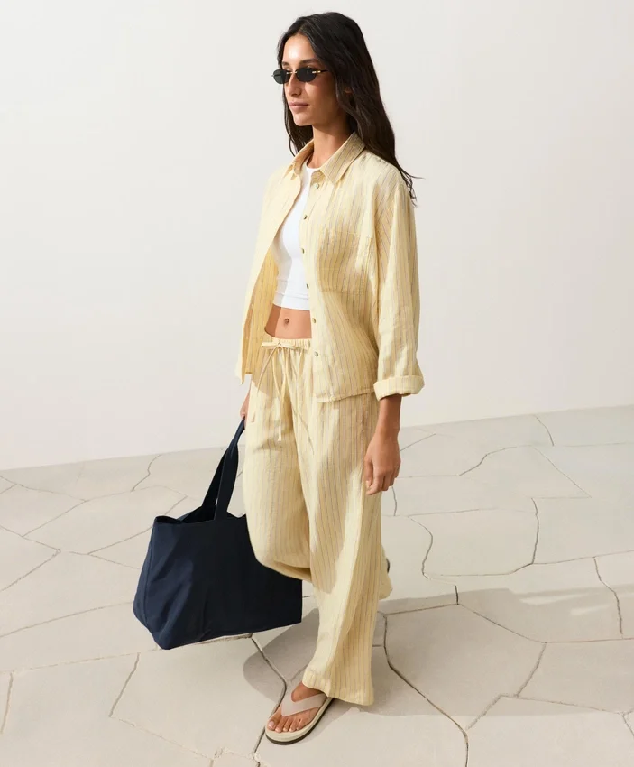 100% Linen Short Shirt 100% Linen Short Shirt