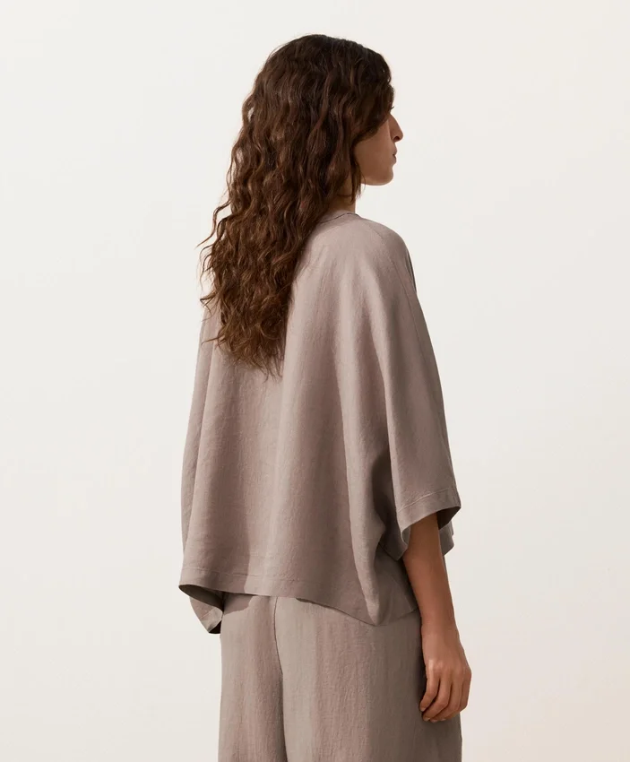 100% Linen Short-Sleeve Shirt 100% Linen Short-Sleeve Shirt